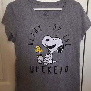 Snoopy ‘Ready for the Weekend’ Tee